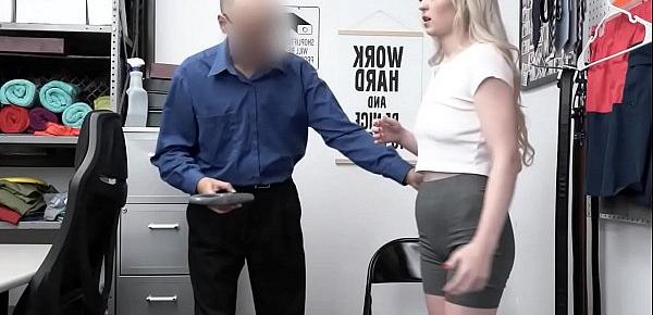  Cute Teen Stealing a Shop and Gets Punished - Teenrobbers.com